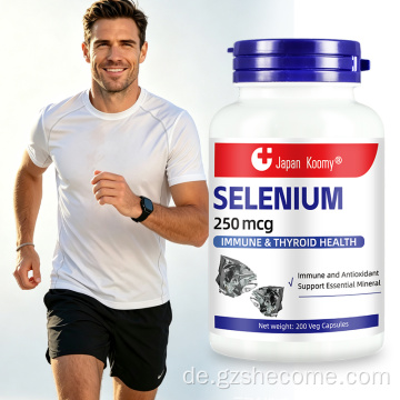 Shecome Selenium Capsules Immun-Antioxidans-Mineral-Unterstützung